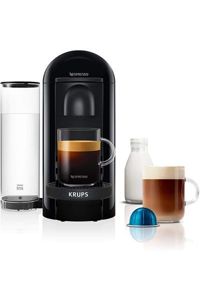 Nespresso Vertuo Plus Xn903840 Coffee Machine By Krups, Black