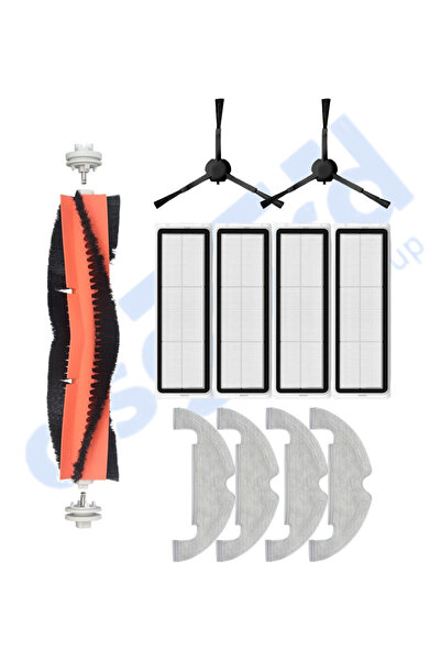 Asgard Grup XIAOMI MOP 2 ULTRA – Compatibil cu X10 1 perie principală 2 perii laterale 4 filtre 4 mopuri