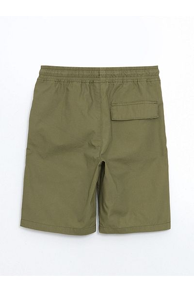 LC Waikiki Standard Pattern 100% Cotton Gabardine Fabric Boy's Shorts