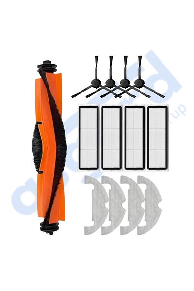 Asgard Grup Dreame D10 Plus – D10S Plus – D10 Plus Gen 2 Compatible 1 Main Brush 4 Side Brushes 4 Filters 4 Mops