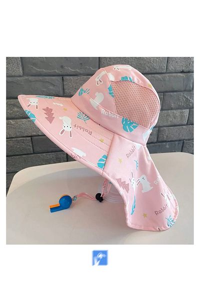 Kardelen Butik Denizli Adjustable Cute Children's Back Protection Fisherman's Hat