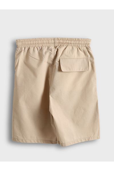 LC Waikiki Standard Pattern 100% Cotton Gabardine Fabric Boy's Shorts