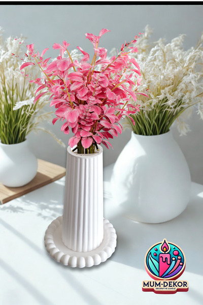 EMG DEKOR Bubble Tabaklı Dekoratif İskandinav Vazo Seti