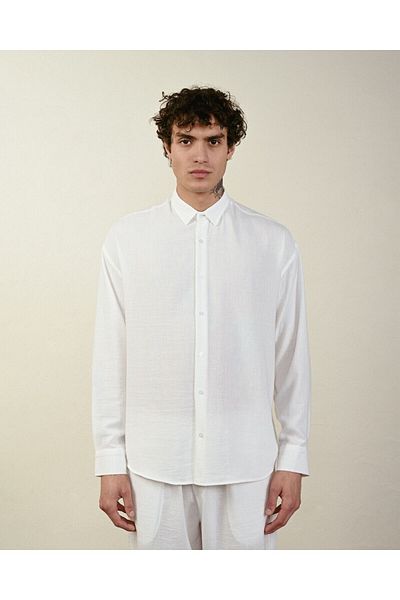 mrmubomen Shirt Ecru 1725