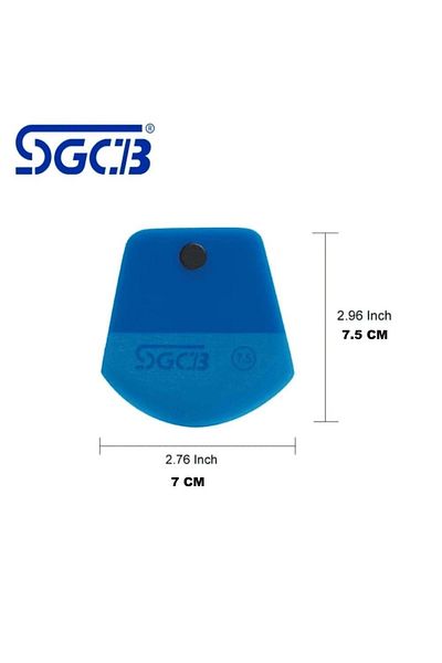 Gyeon Quartz Sgcb Oval Shaped Palm Magnet Tpu Ragle 7 cm P*P*F - Foil - Window Film Pulling Apparatus Squeegee