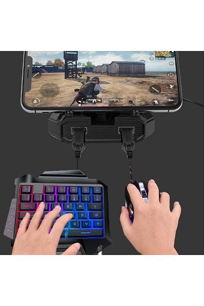 KARAKER One-handed portable gaming keyboard
