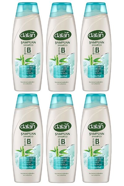 Dalan Shampoo Bamboo Extract Anti-Shedding 450 ml X 6 Pieces