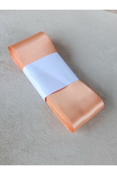 yörük tuhafiye Salmon Yavruagzı Satin Ribbon 6 cm 10 Meters One Ball,Satin,Seten,Width Ribbon,Kurdale Jewelry Ribbon