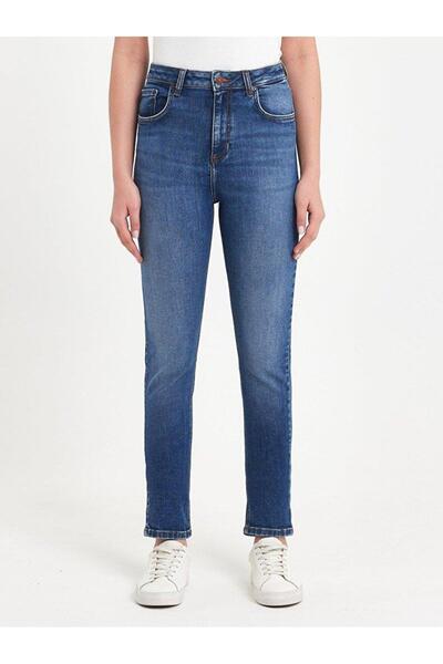 Ltb Γυναικείο τζιν παντελόνι ψηλόμεσο Ronna x Kalaıs