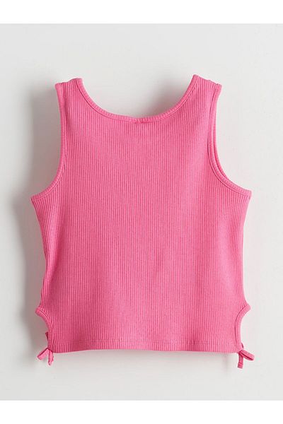 LC Waikiki LCW Kids Crew Neck Girl's Crop Tank Top