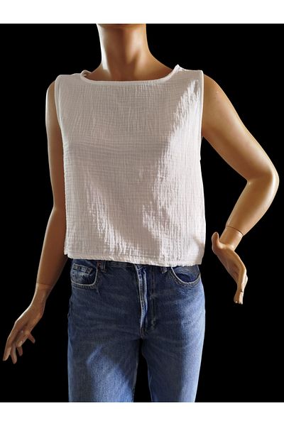 estewoman Muslin 100% Cotton Tank Top