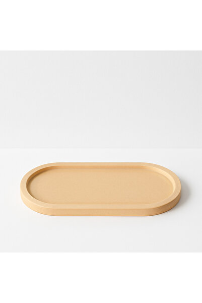 EYBaskı Tasarım Wooden Beige Tones Cup Presentation - Decorative Coaster