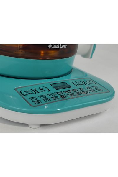 HTH Electric Kettle, Electric Tea Kettle Glass Boiler Hot Water Tea Heater with Temperature Control