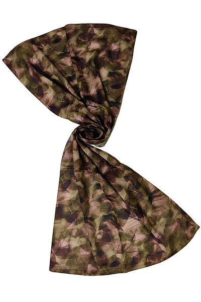 mim eşarp Шал Valino Voile Twill 45x110 см - с шарка на листа, лек и дишащ шал
