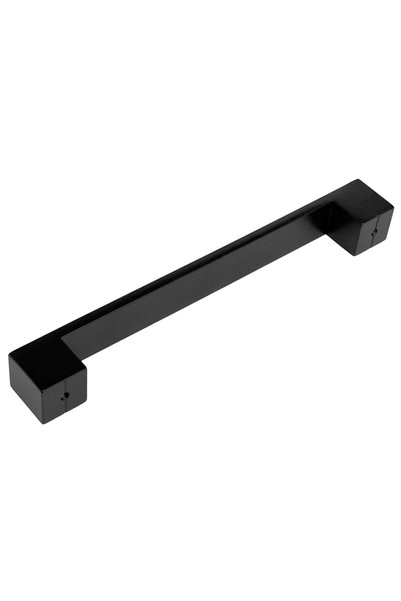ERTEMI Mutfak Banyo Dolabı Kapakları Çekmeceler Için Kalın Metal Kulp Mobilya Dolap Kulbu Mat Siyah 2 Adet