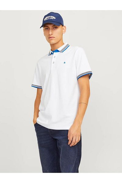 Jack & Jones Ανδρικό μπλουζάκι Jjepaulos Polo Ss Noosn 12136668