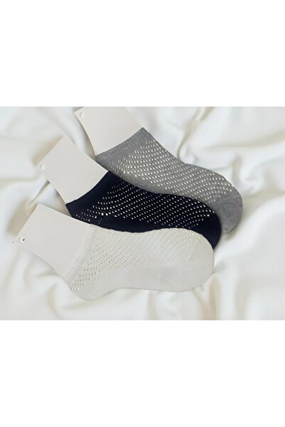 Pupa 3 قطع من الجوارب النسائية الشبكية القطنية المقاومة للعرق