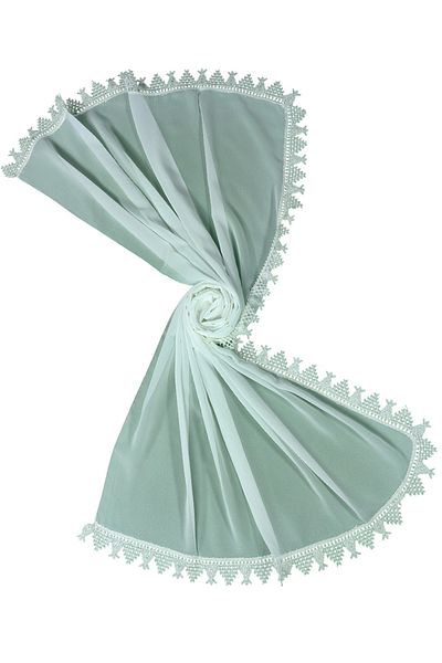 mim eşarp Needle Embroidered Shawl Prayer and Mevlüt Cover 60X150 cm