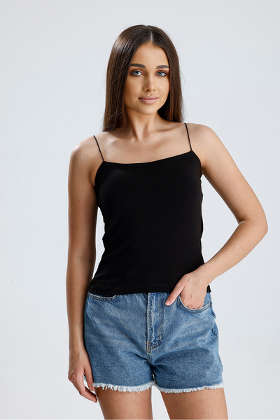 let s shine Pack of 2 Double Layer Rope Strap Undershirt