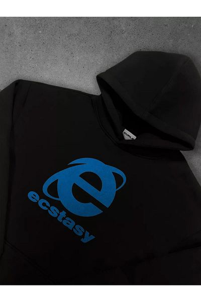 Boi Φούτερ Unisex Ecstasy Explorer Μαύρο