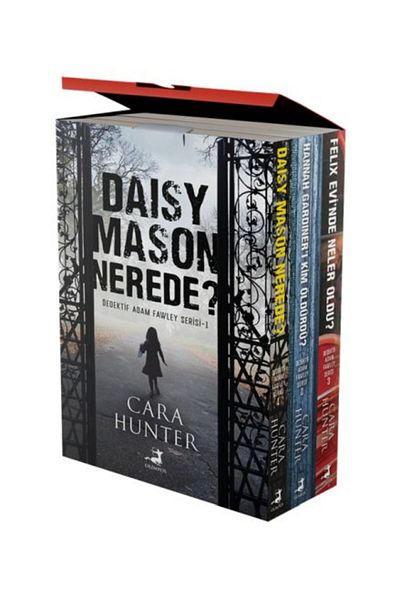 Olimpos Yayınları Detective Adam Fawley Series 3 Book - Boxed Set