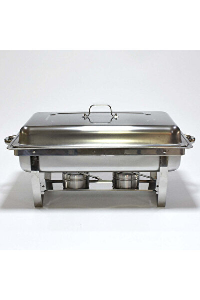 HTH طقم بوفيه من الفولاذ المقاوم للصدأ مزود بتسخين كهربائي تجاري