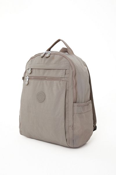 OLDSO Sanmorris Unisex Water Resistant Crinkle Fabric Multi-Eye Laptop School and Backpack 3059