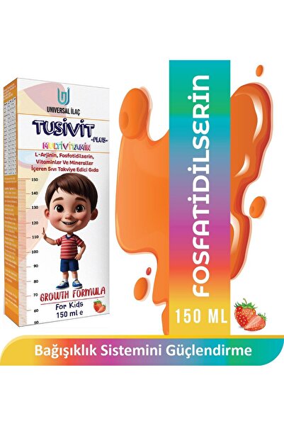 Universal Tusivit Plus L-arginin, Fosfatidilserin Ve Multivitamin Içeren Takviye
