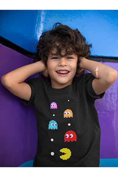 SEVBANO تي شيرت أطفال مطبوع عليه لعبة بكمن للجنسين (3-12 سنة)