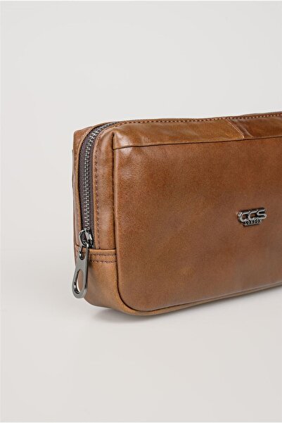 ÇÇS Unisex Ççs 2531612 Genuine Leather Handbag