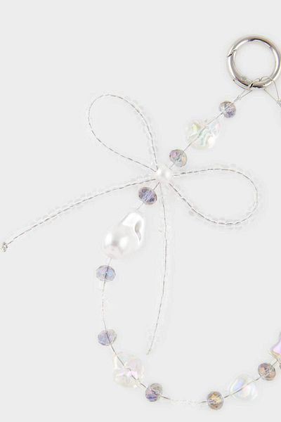 DeFacto Women's Bow Stone Charm Keychain F1707Axns