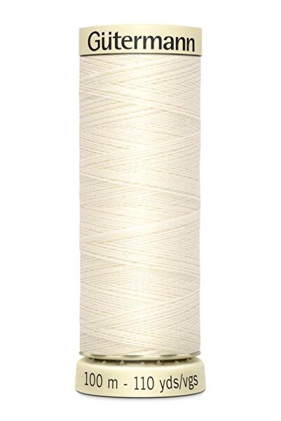 Güterman Ață de cusut Gütermann, bobină de 100 m, 1 (ecru)