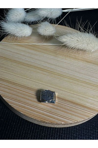 Mutenaura Stainless Steel Nomination Charm