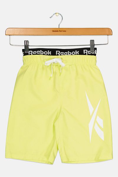 Reebok Kids Boy Sportwear Fit Outdoor Shorts, Lime