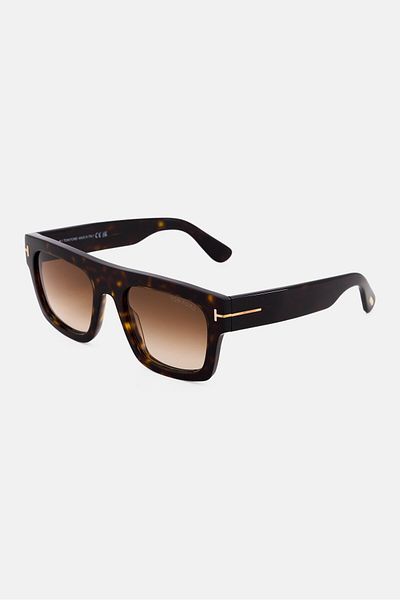 Tom Ford Men FT071152F53 Square Sunglasses, Brown