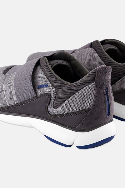 Geox Men Slip On Casual Shoes, Grey