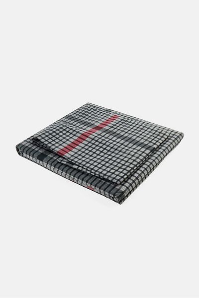 Nautica 3 Pieces Double Checkered Bedsheet Set, Multicolor