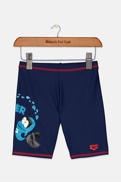 ARENA Toddler Boys Graphic Pull On Board Shorts, Navy