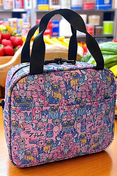 Stok CITY Licensed Thermal Bag Thermal Insulated Waterproof Meal Tote Lunch Bag Multicolor