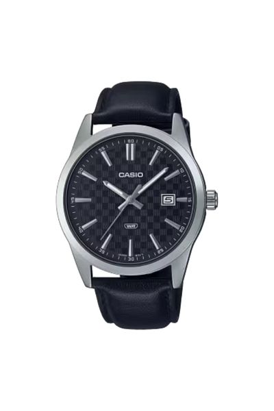 Casio CASIO Men's Analog Black Dial Watch - MTP-VD03L-1AUDF