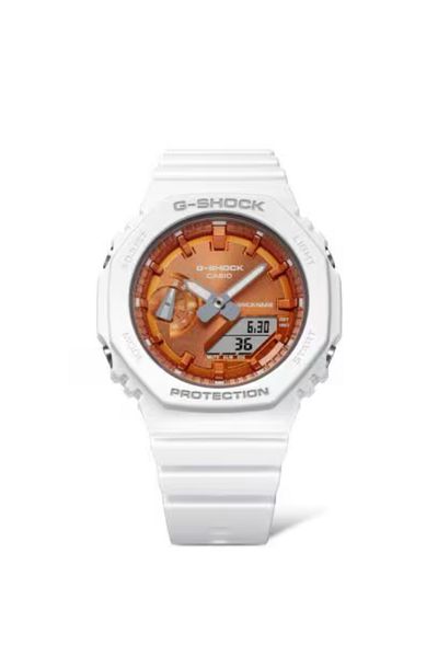 G-SHOCK G-Shock Women's Analog-Digital Orange Dial Watch - GMA-S2100WS-7ADR