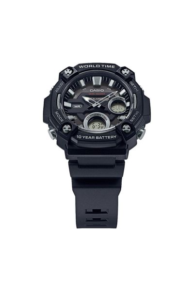 Casio CASIO Men's Analog-Digital Grey Dial Watch - AEQ-120W-1BVDF