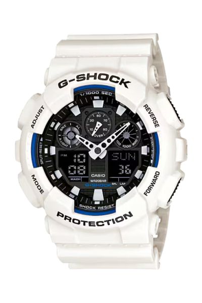 G-SHOCK Men's Analog-Digital Black Dial Watch - GA-100B-7A