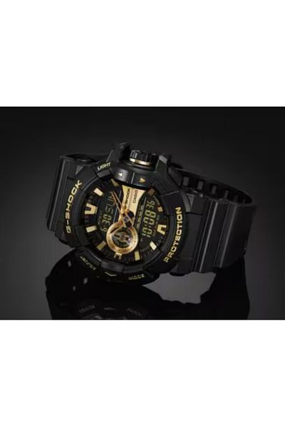 G-SHOCK Men's Analog-Digital Gold Dial Watch - GA-400GB-1A9