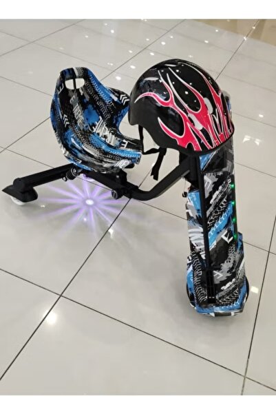 rexa 3 Wheel Drifter 36v with Helmet and Led Light 360 Degree Rotation Comfor...