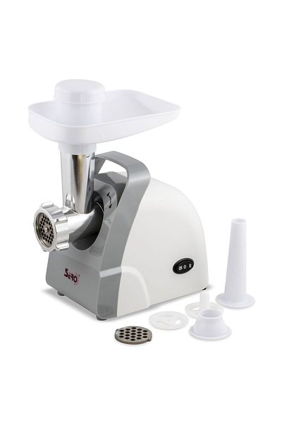 sero Mașină de tocat carne Sero SMG 01, Putere 700W, Putere nominală 300W, 1.1Kg/min, Alb