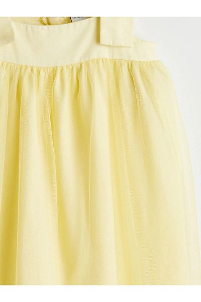 LC Waikiki Rochie pentru fete LCW Kids cu guler pătrat (S5)