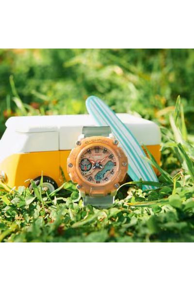 G-SHOCK Women's Analog-Digital Orange Dial Watch - GMA-S2200PE-5ADR