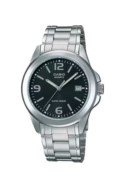 Casio ساعة كاسيو للرجال بمينا أسود تناظري - MTP-1215A-1A