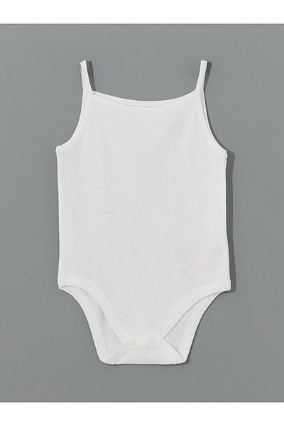 LC Waikiki Organic Fabric Baby Girl Snap Bodysuit 3-Piece (S5)